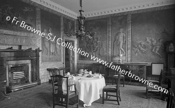 MOUNT CONGREVE  DINING ROOM FROM WEST